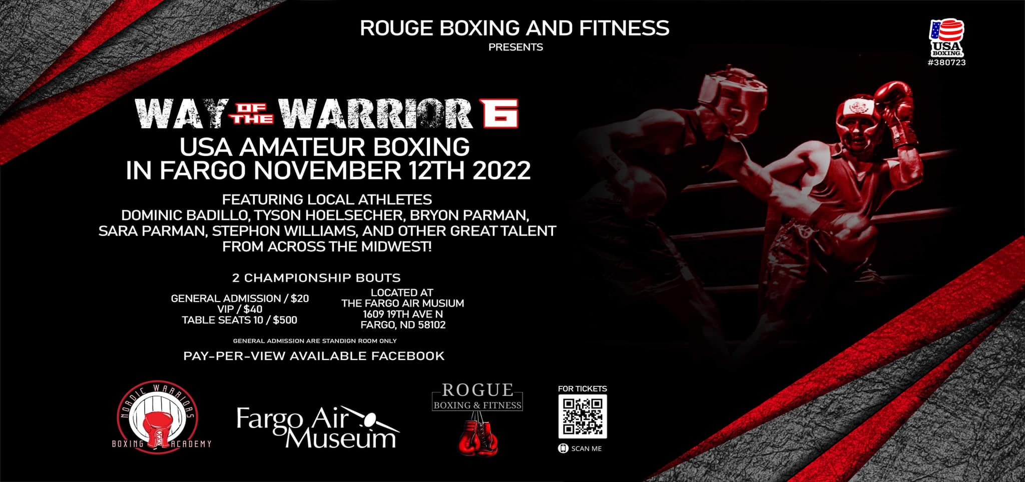 Fargos Upcoming Boxing and Fitness Events