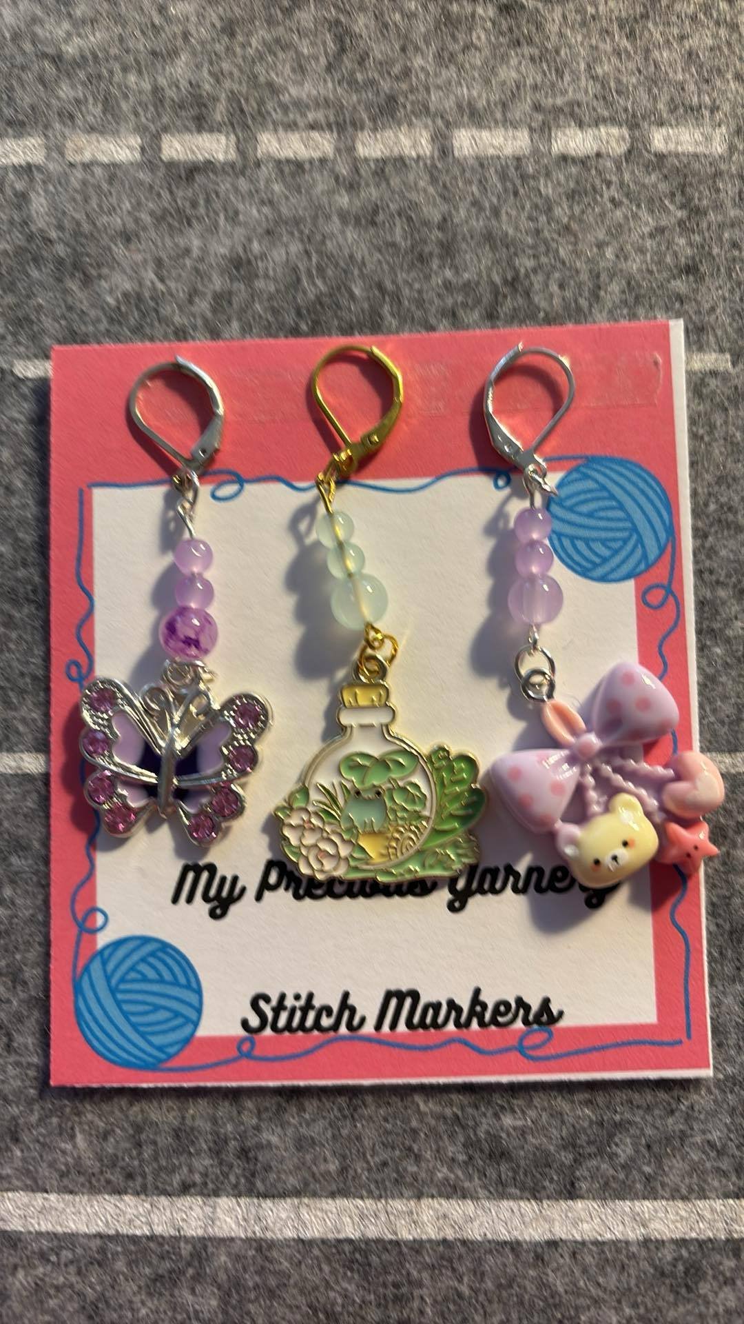 Stitch marker set 1