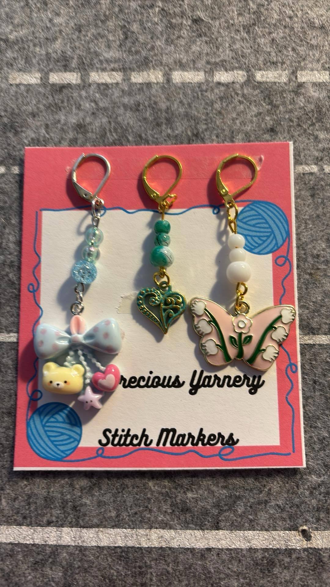 Stitch marker set 6