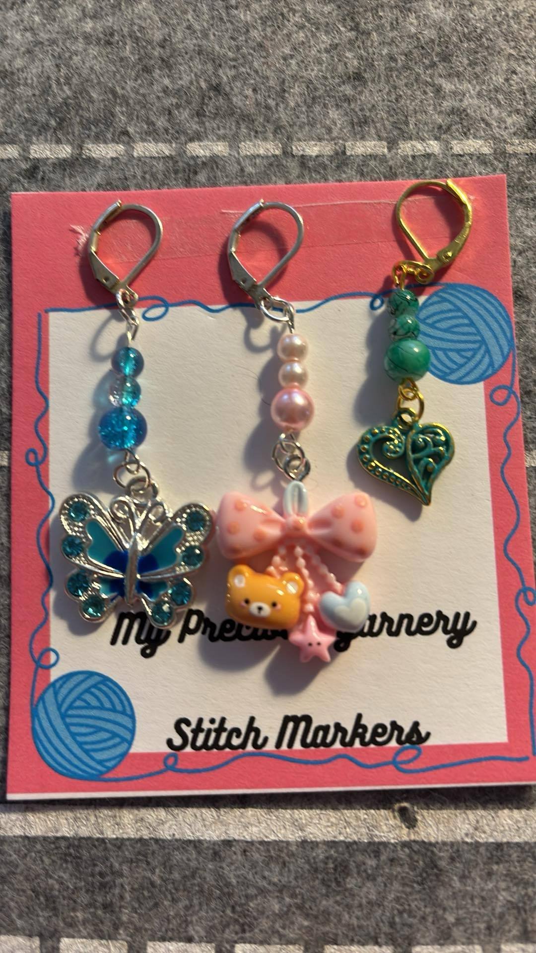 Stitch marker set 8