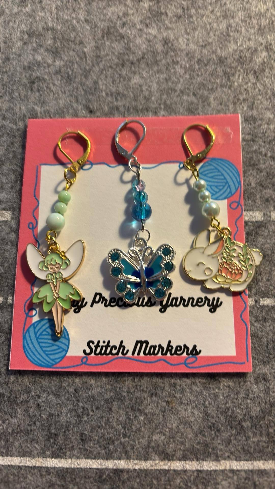 Stitch marker set 10