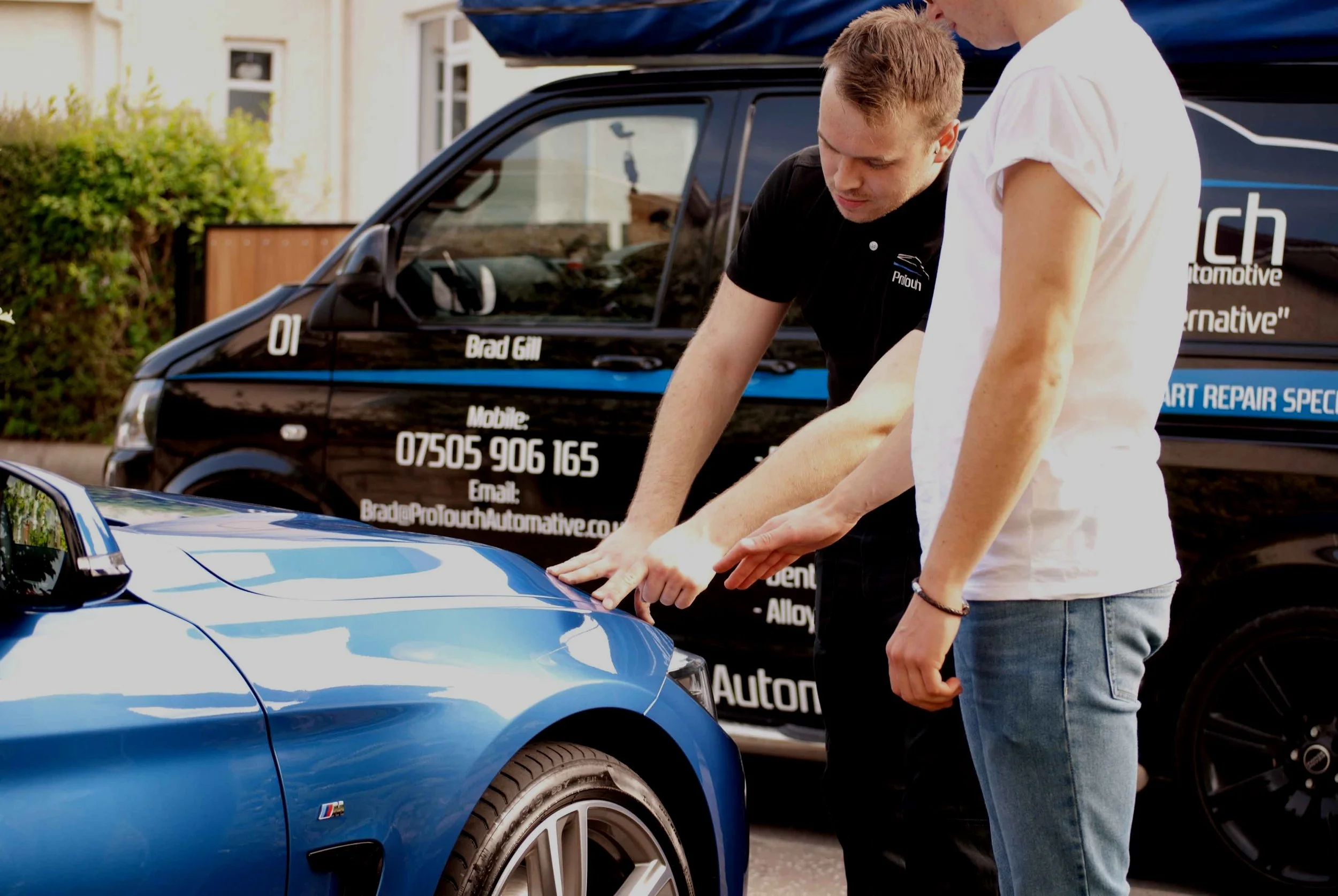 Mobile Car Body Repairs Edinburgh ProTouch Automotive