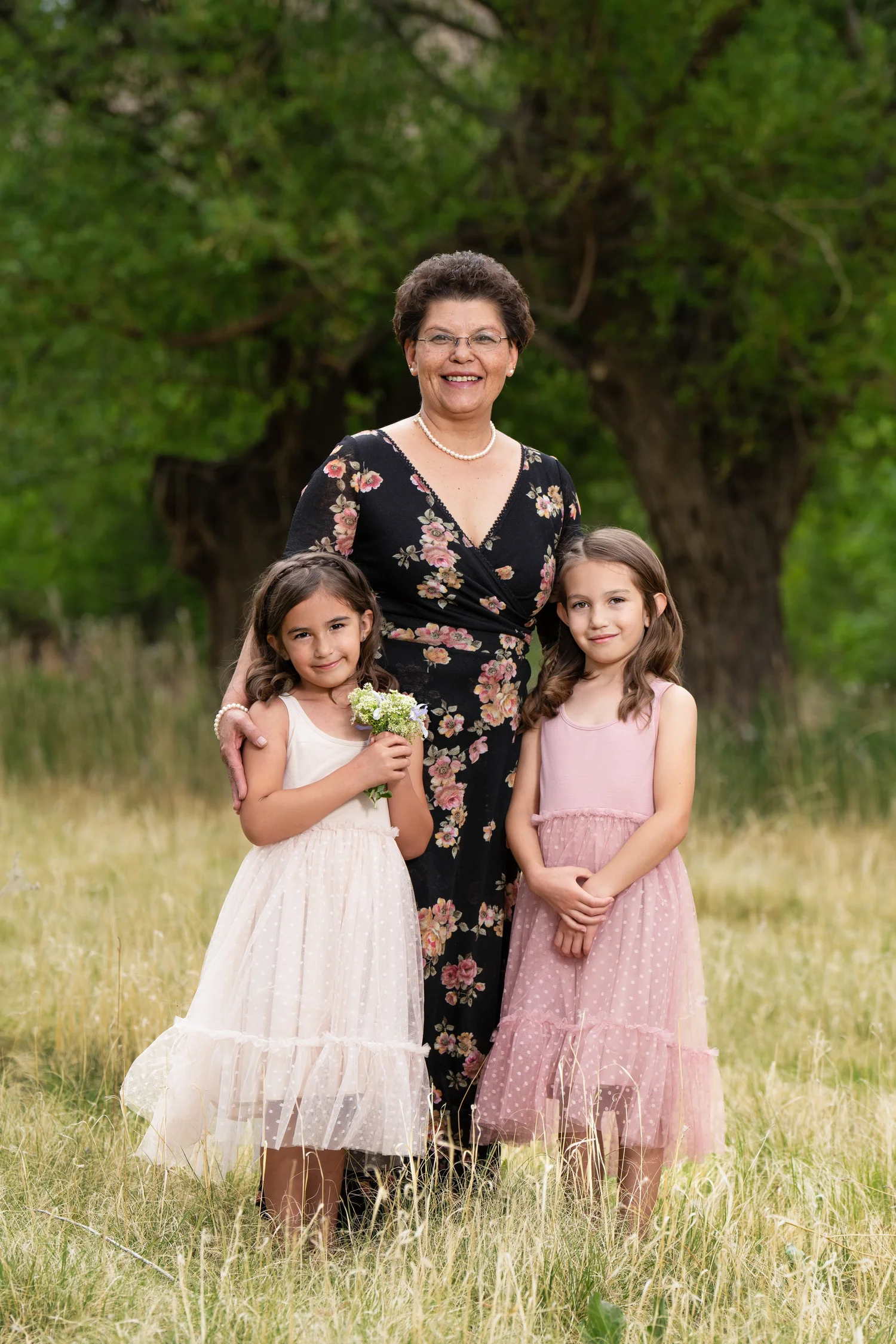 Family photo session Alamosa CO outdoor flash