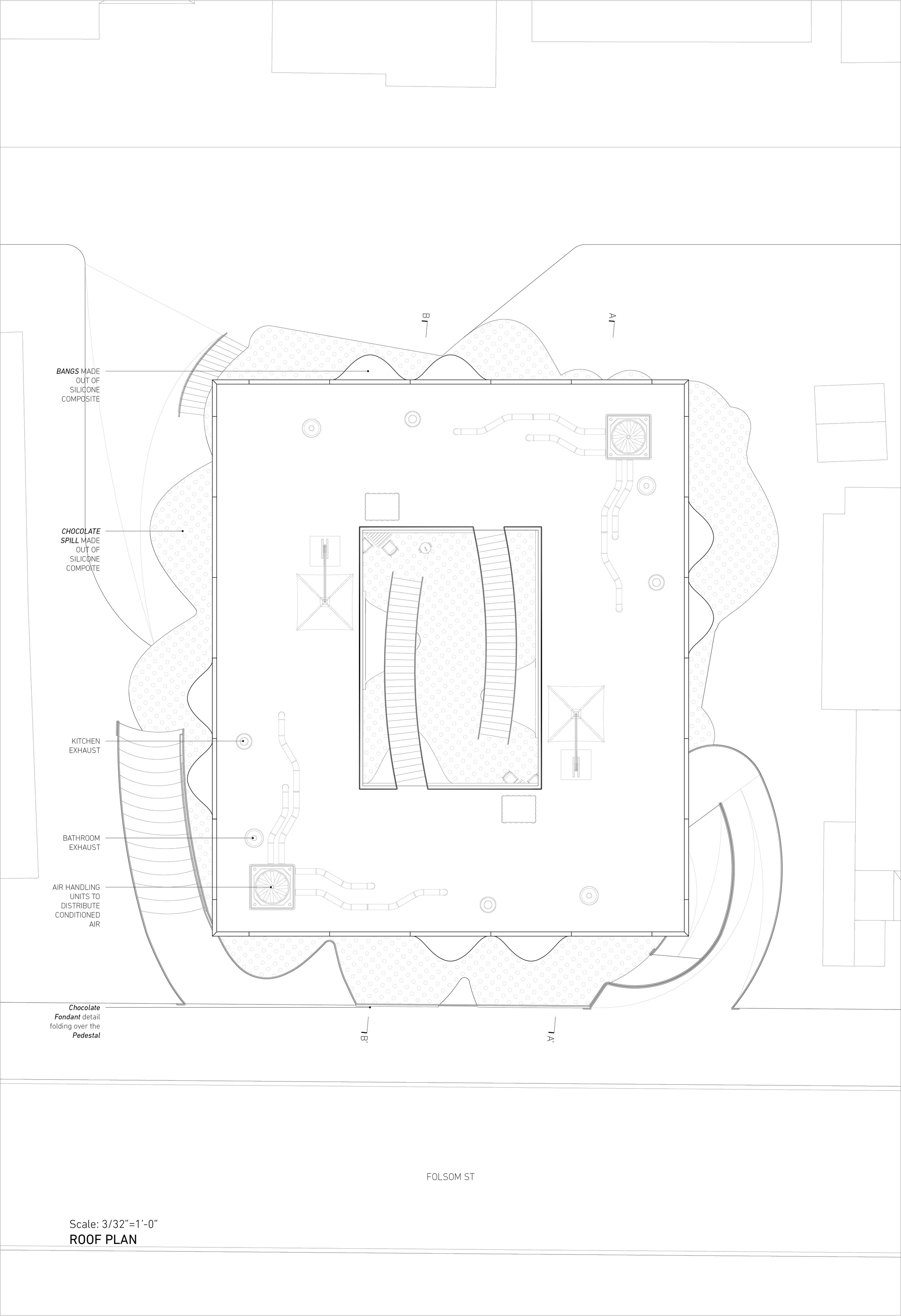 Quadplex Roof Plan