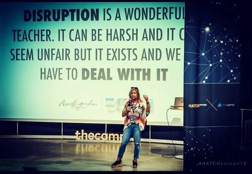 SPEAKING &amp; PARTICIPATING AT HATCH EXPERIENCE EUROPE, AT THE CAMP 2018