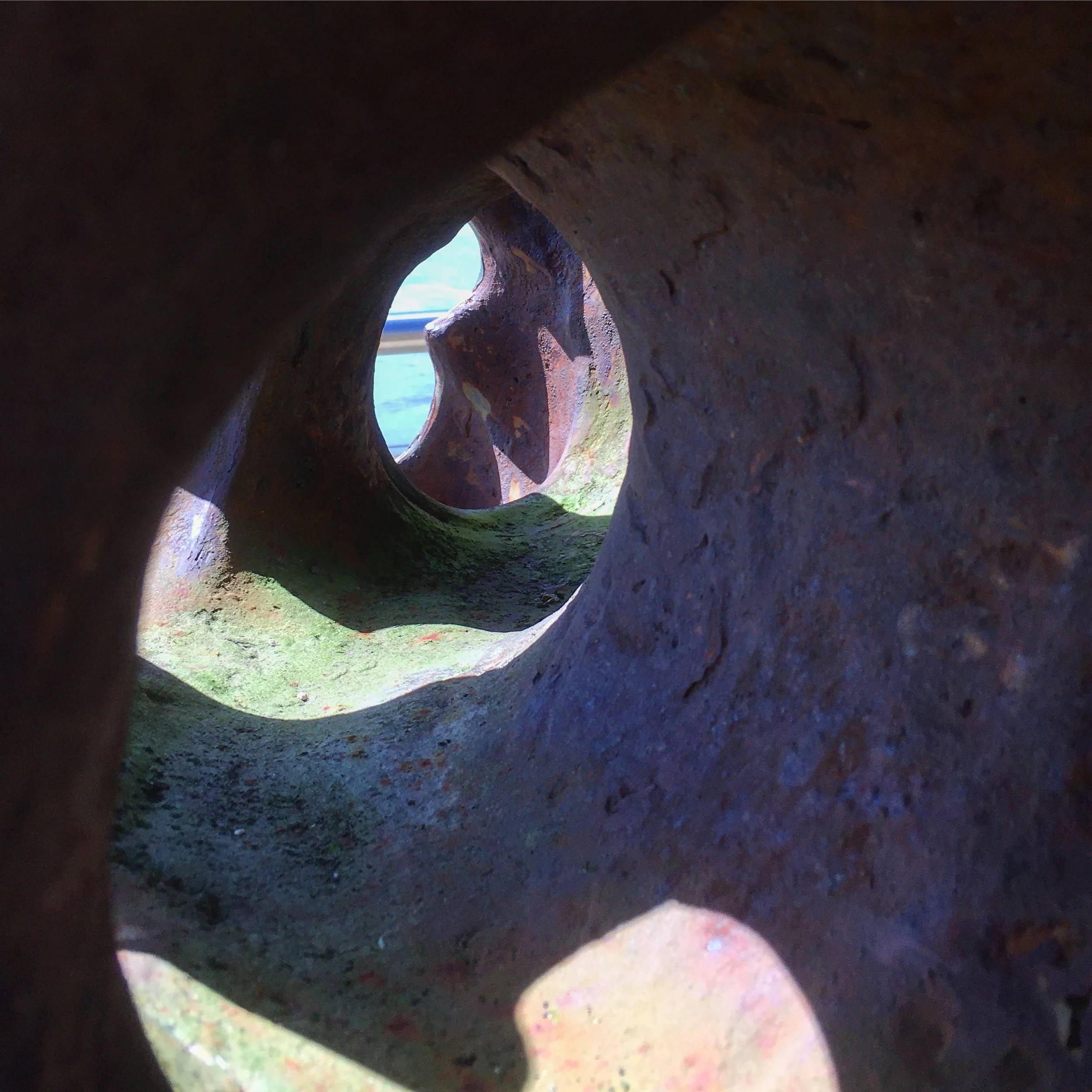 View through Unwinding- Teresa Martin.JPG