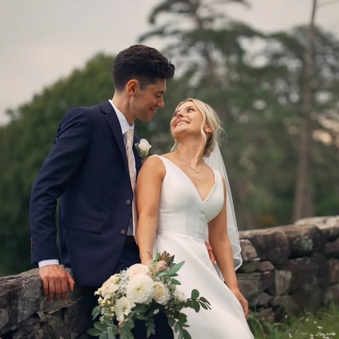 Wedding Videographer Review. Bride and Groom