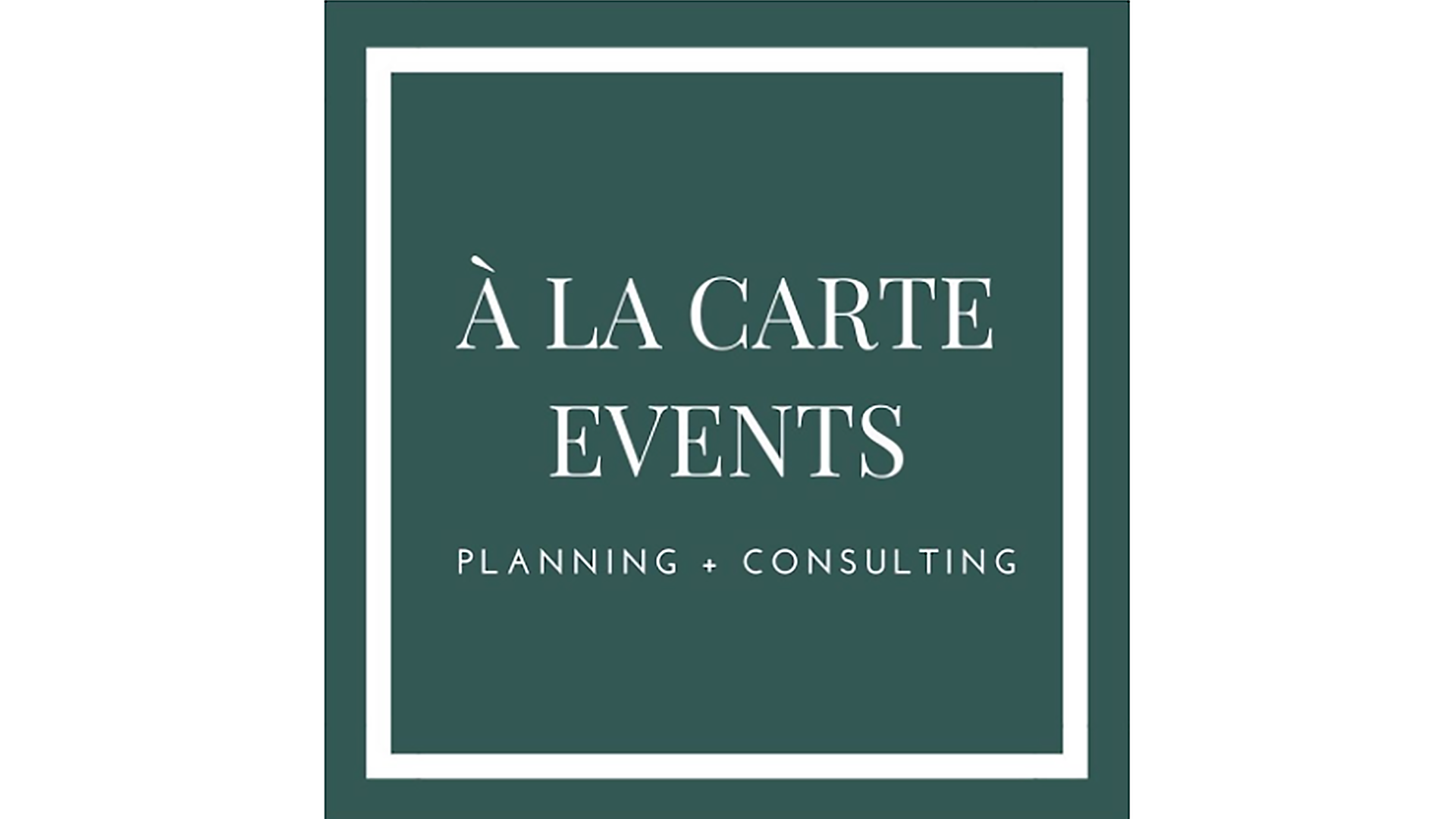 A La Carte Events Logo