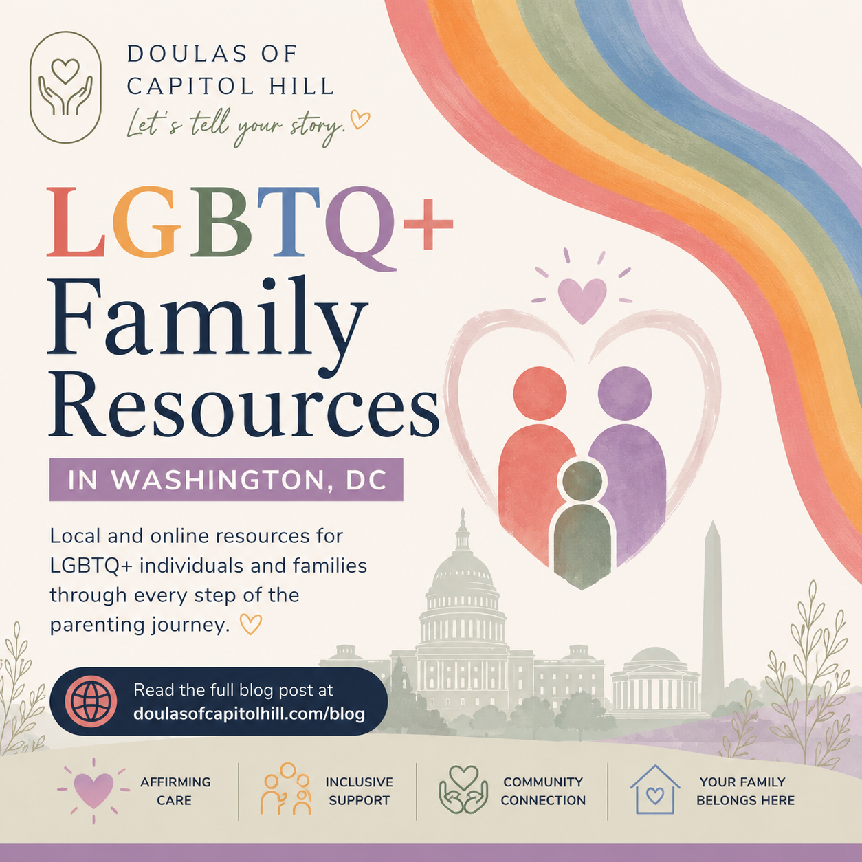 Supporting LGBTQ+ Families: 