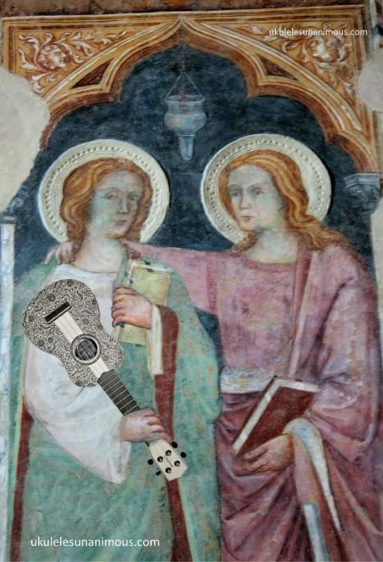 How to warm up before playing a ukulele.