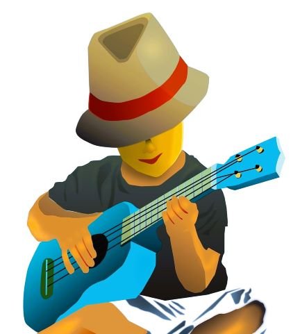 The top four most popular ukulele strum patterns for beginners.