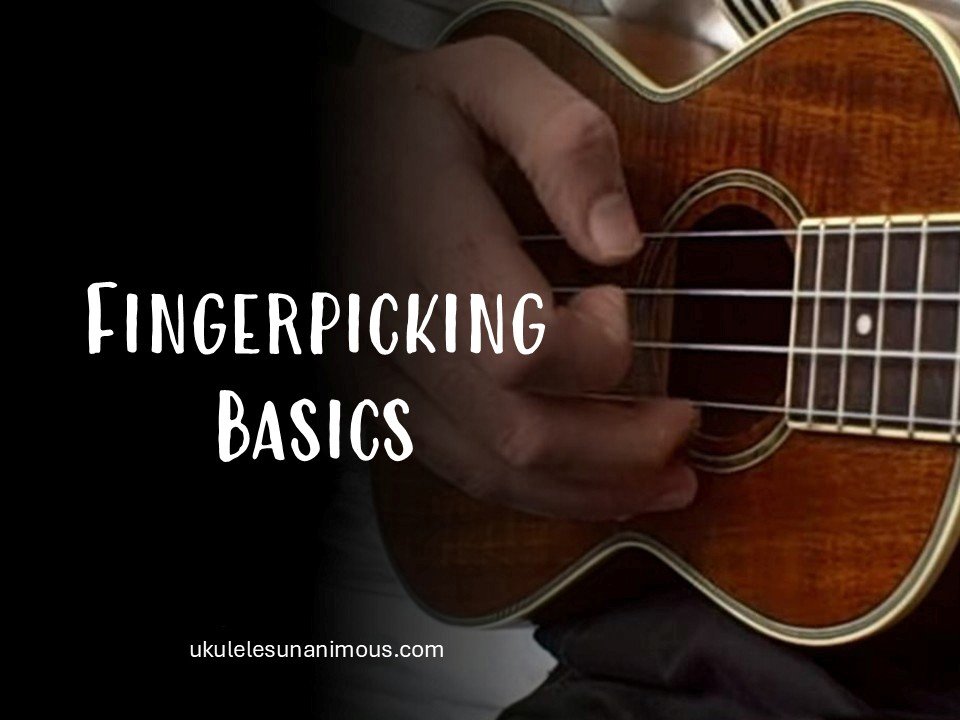 Ukulele fingerpicking basics.