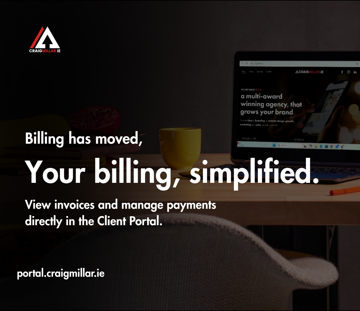 New Update: Billing &amp; Accounts Now Integrated Into Your Client Portal