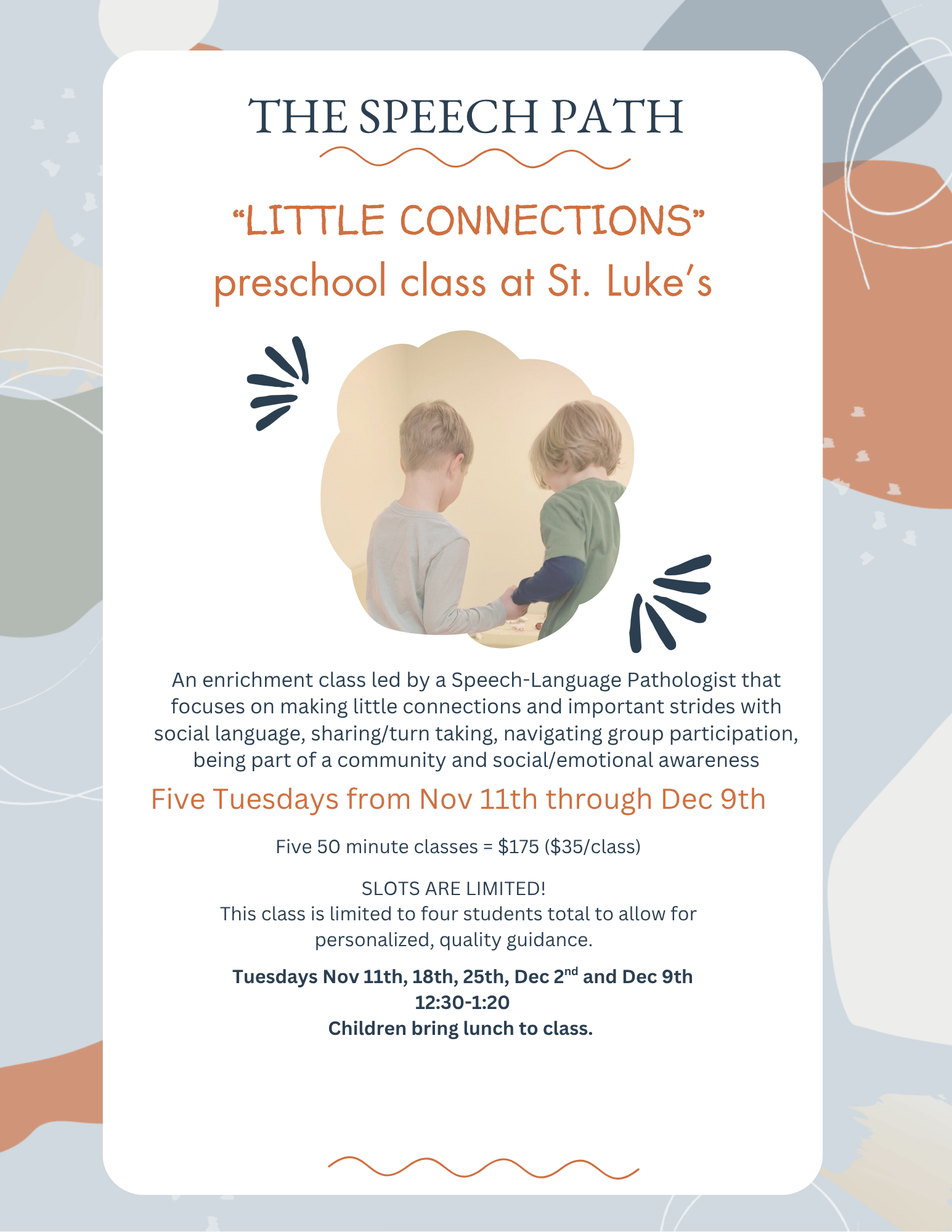 Little Connections Class at St. Luke's
