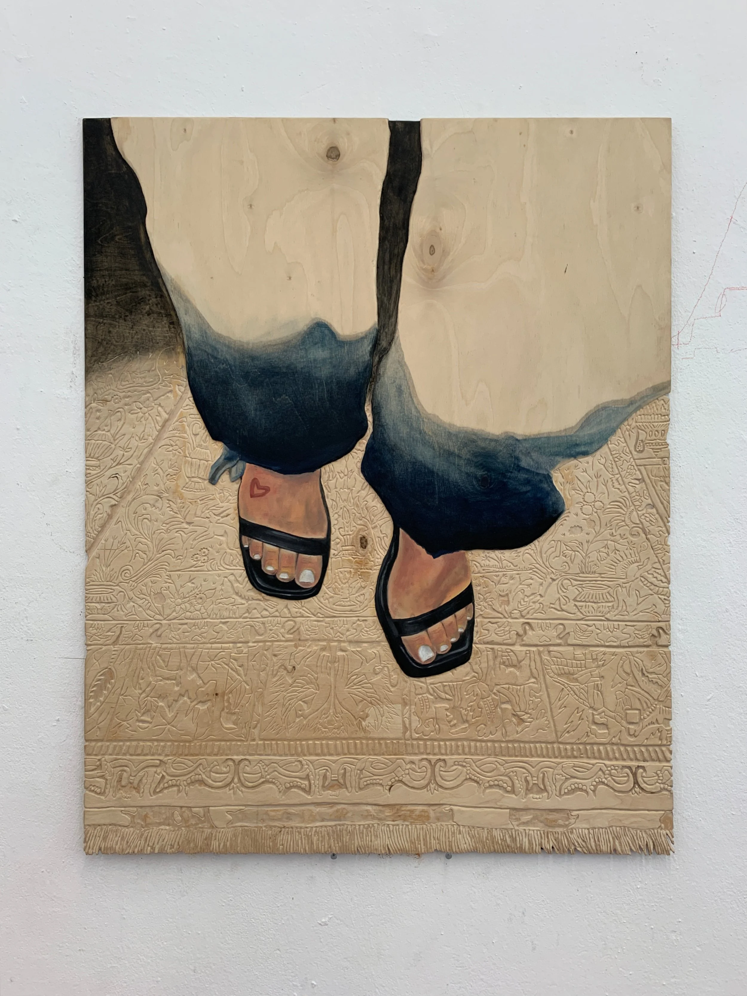 Porn is ruining your mind /
Öl auf Holz /
100 x 80 cm