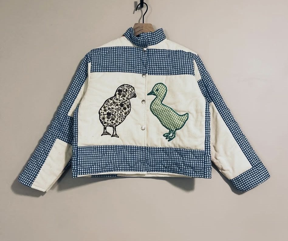 Bird Quilt Coat