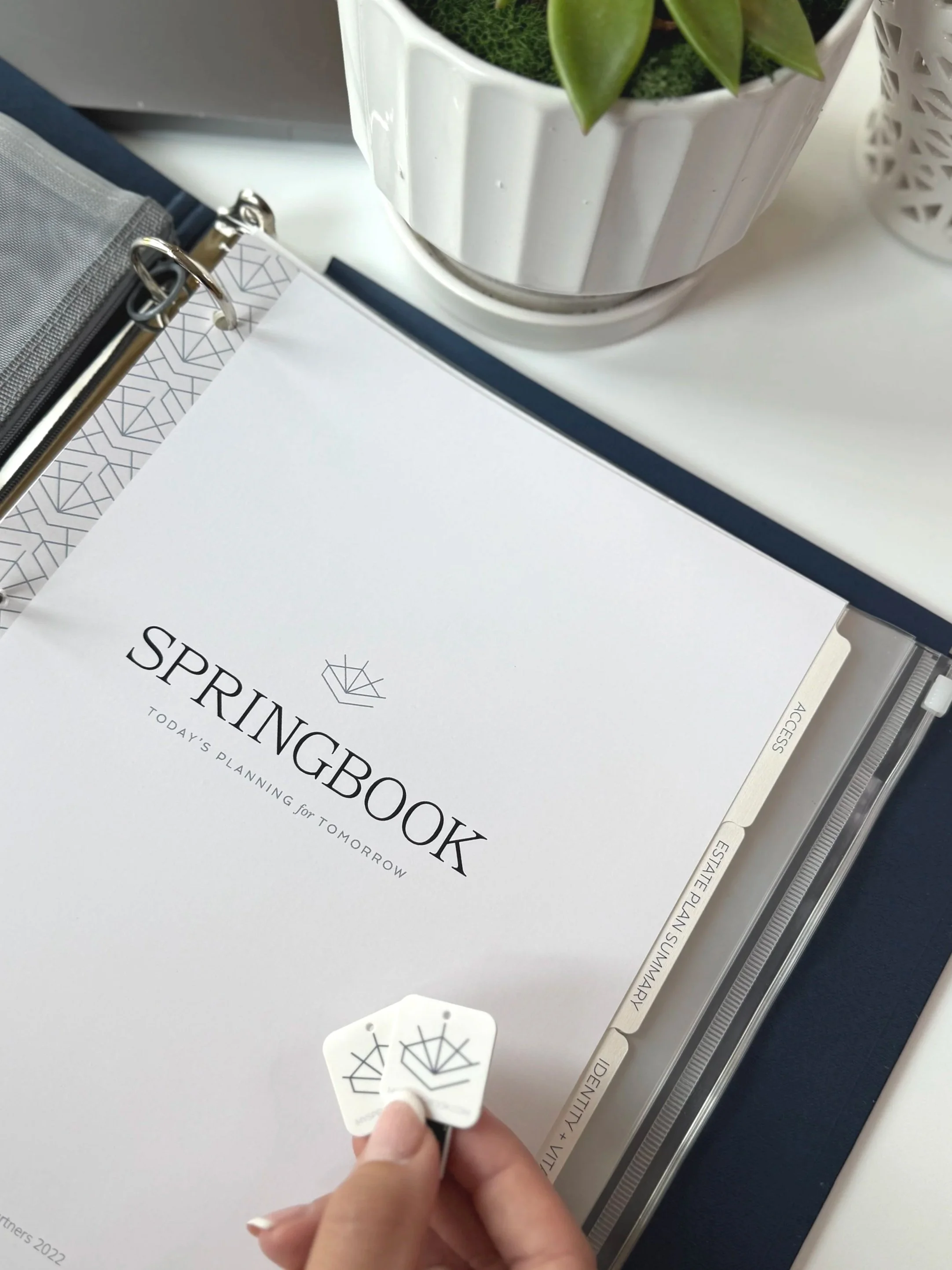 Springbook Gift Set: All 12 Digital Documents + Binder Kit