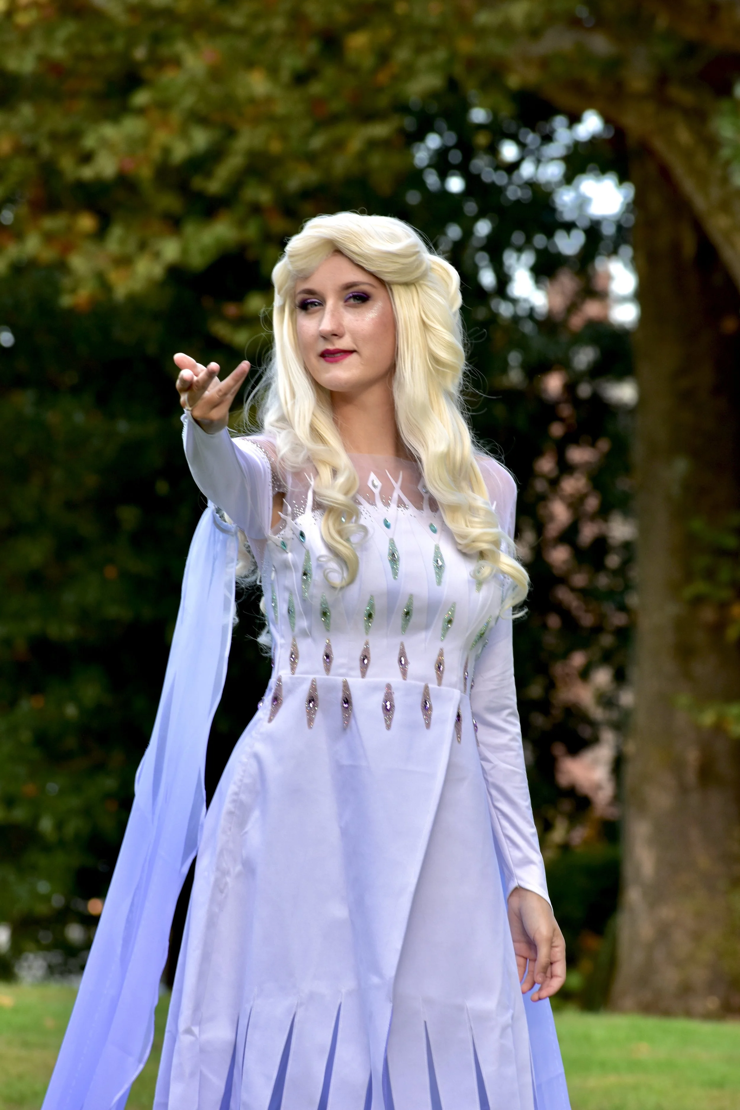 Ice Queen - White Gown