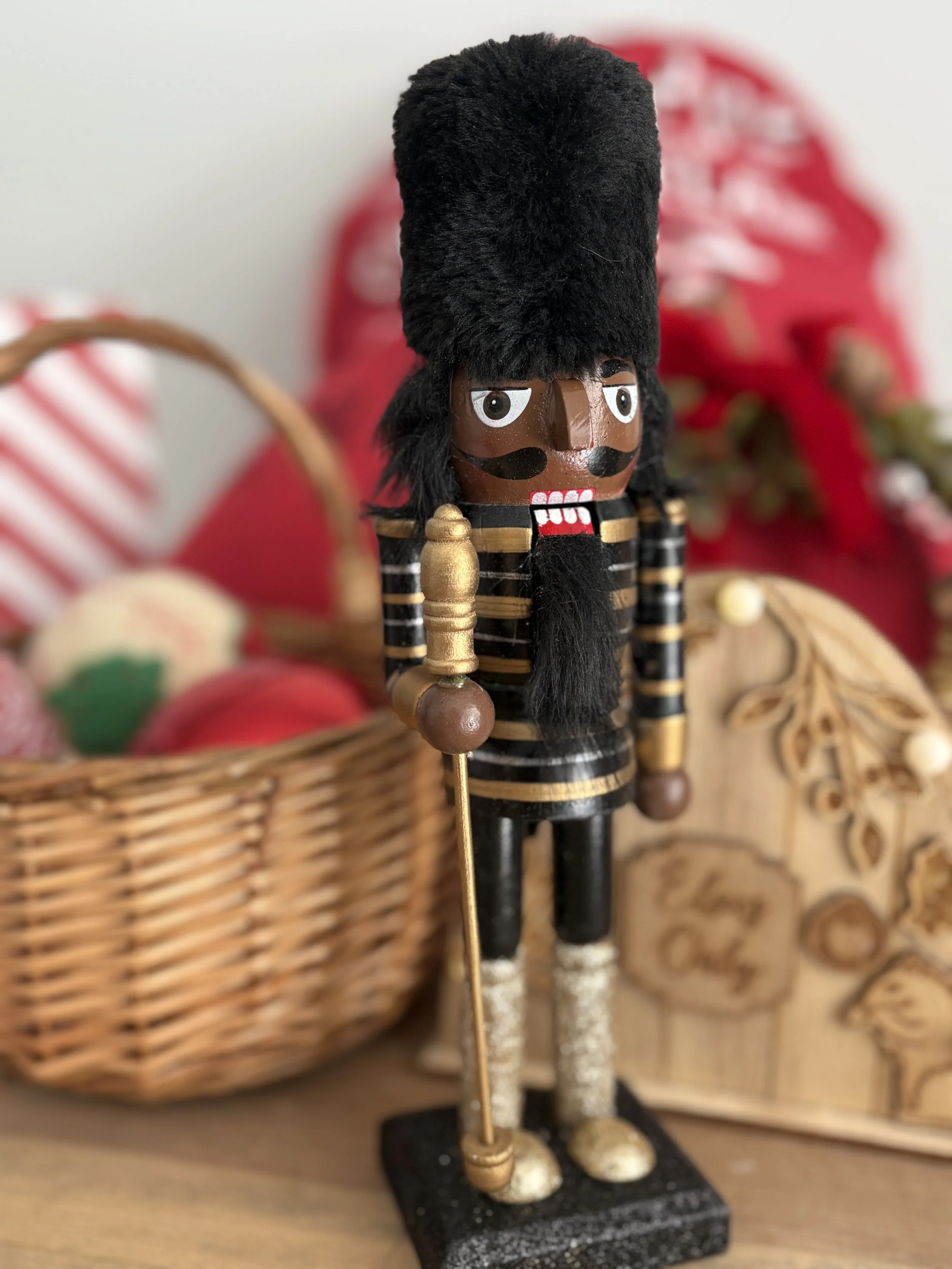 Black & Gold Nutcracker