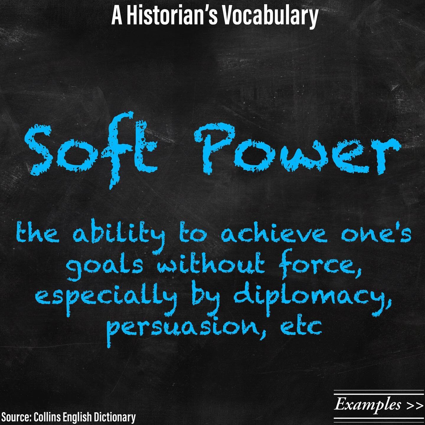 A Historian&rsquo;s Vocabulary | Soft Power

While the strength of a country is often tabulated by their military might and sophistication, the value of soft power also cannot be overlooked.

The concept of soft power has become more popular in recen