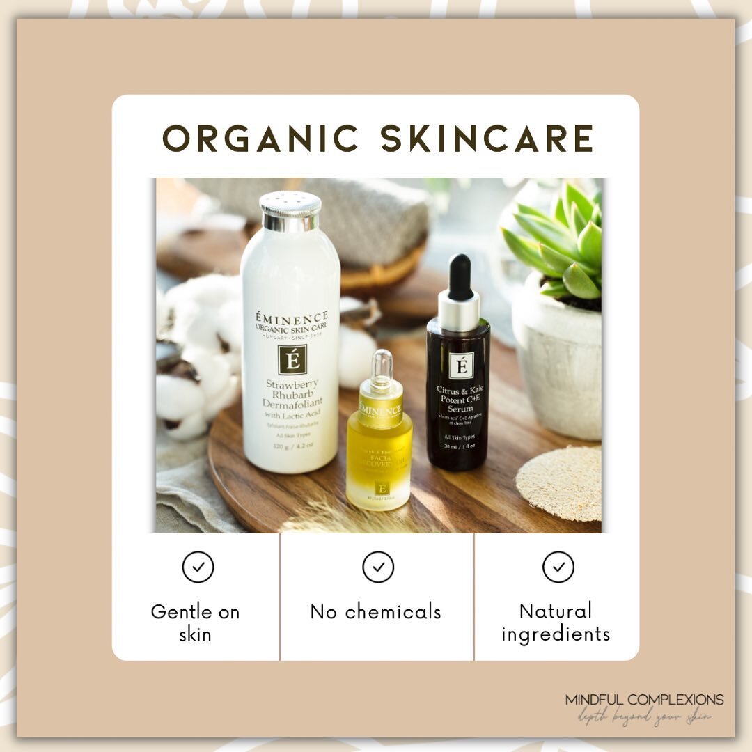 𝐁𝐞𝐧𝐞𝐟𝐢𝐭𝐬 𝐨𝐟 𝐮𝐬𝐢𝐧𝐠 𝐨𝐫𝐠𝐚𝐧𝐢𝐜 𝐬𝐤𝐢𝐧𝐜𝐚𝐫𝐞 👇🏻
&bull;
- gentle on all skin types, with less irritants, majority of skin responds very well. 
&bull;
- no harsh chemicals. making it safer for your skin, and the environment! 
&bul