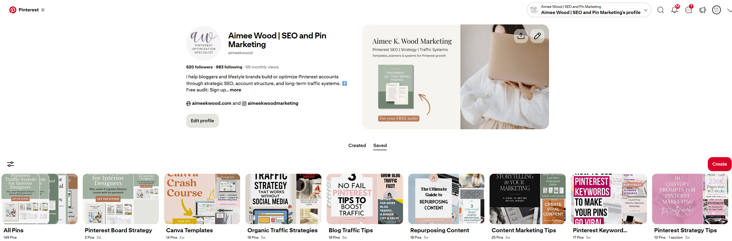 Pinterest Board Ideas for Service Based Businesses