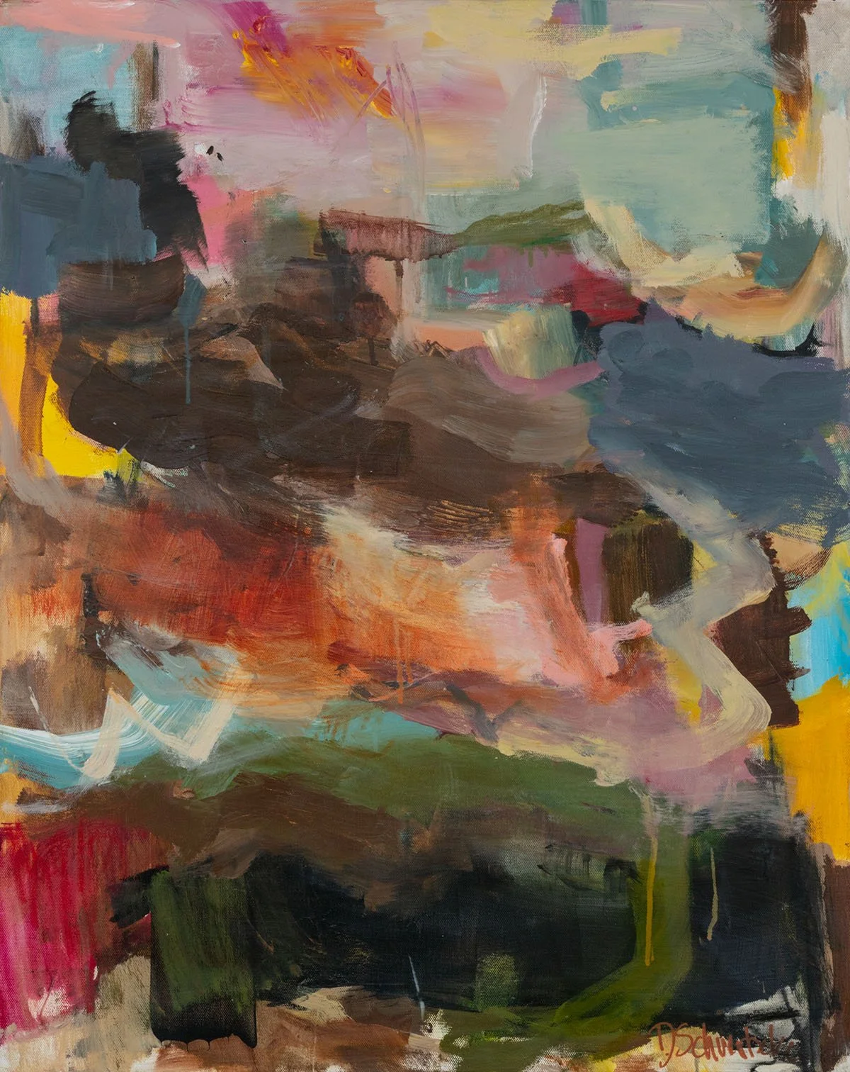 End in View | 30X24 | $1200 (Framed)