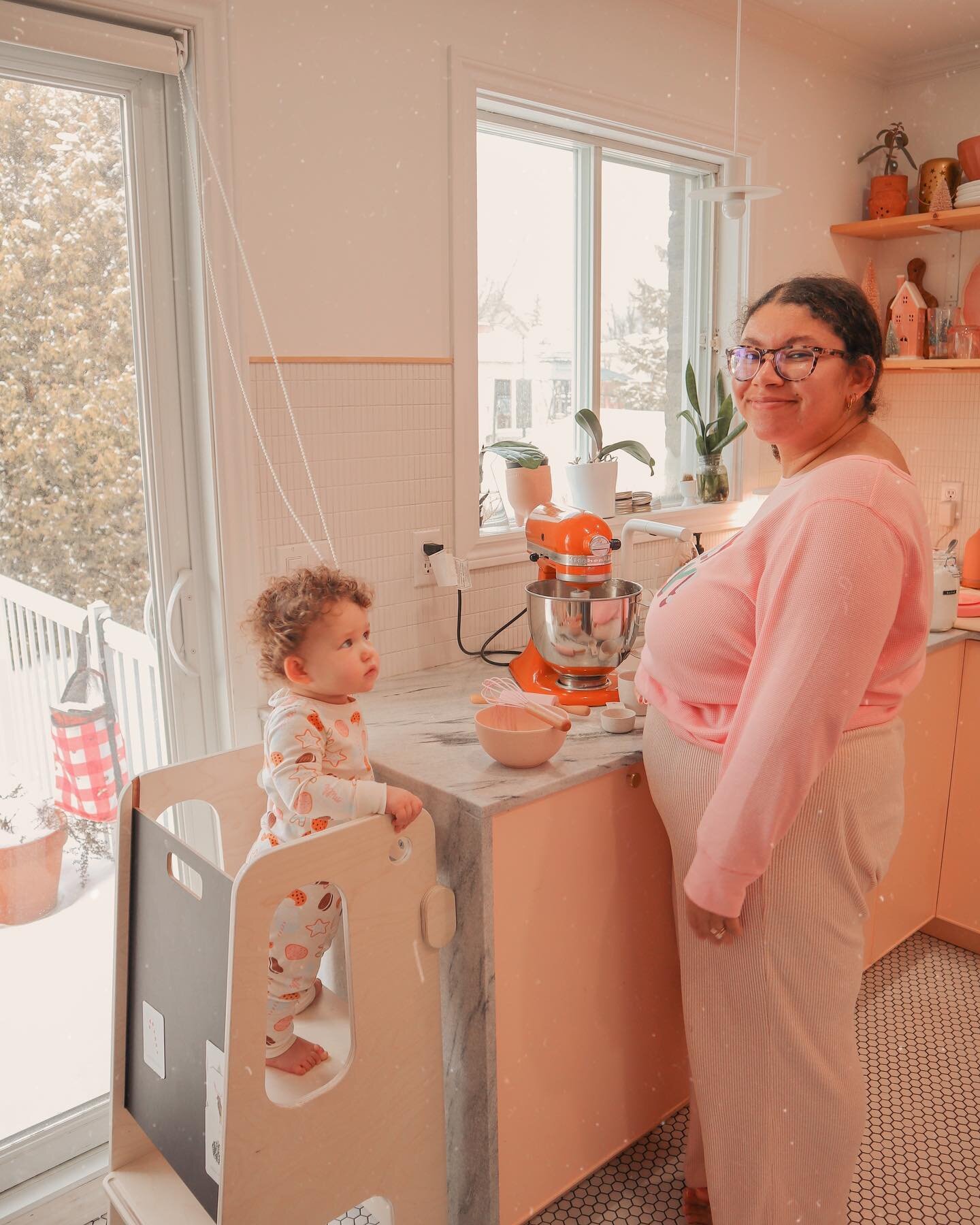 Activit&eacute; biscuits avec ma mini 🍪👧🏻👩🏽&zwj;🦱💕