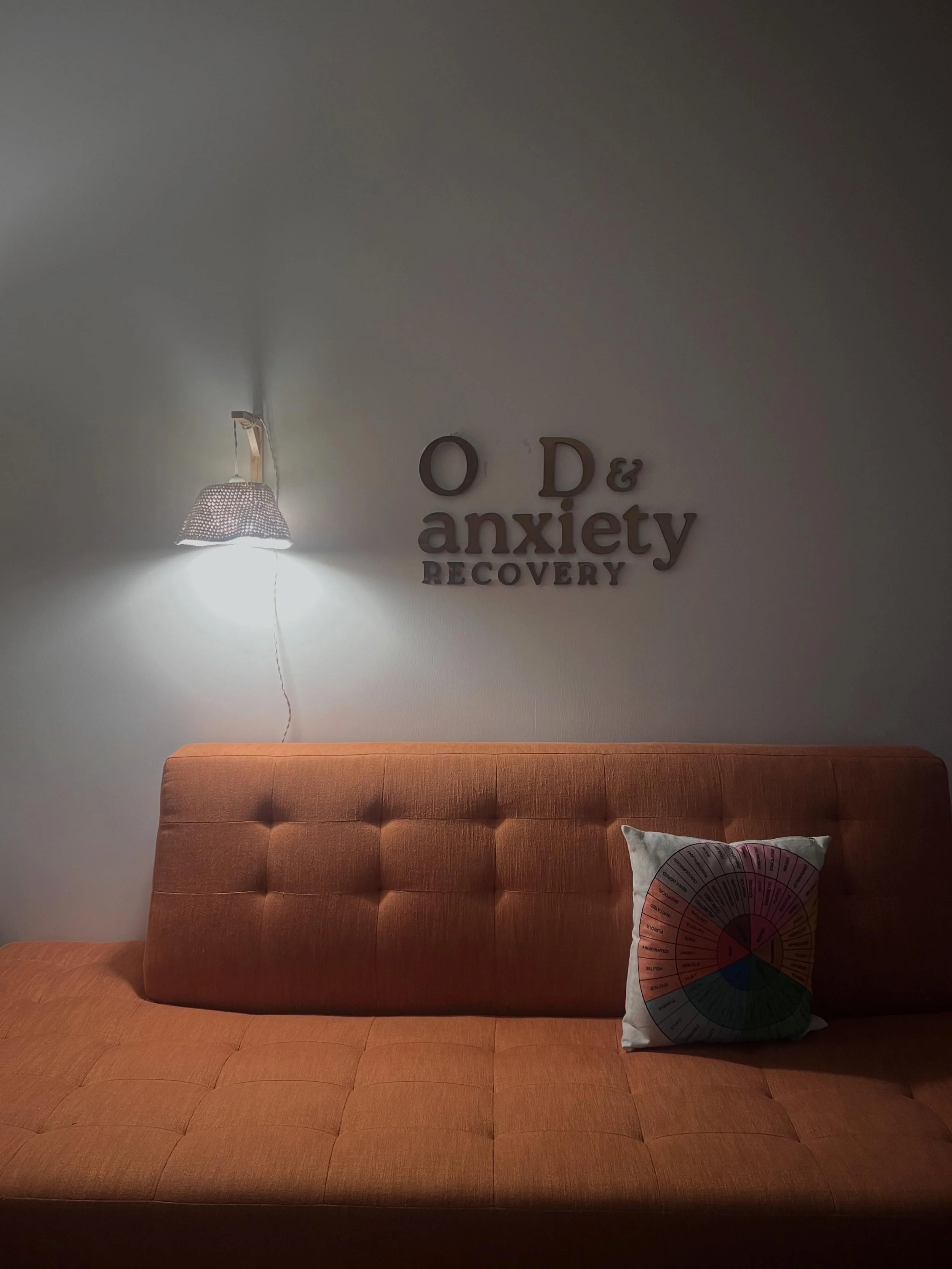 The C fell off the wall. No one noticed. Mental compulsions are like that.