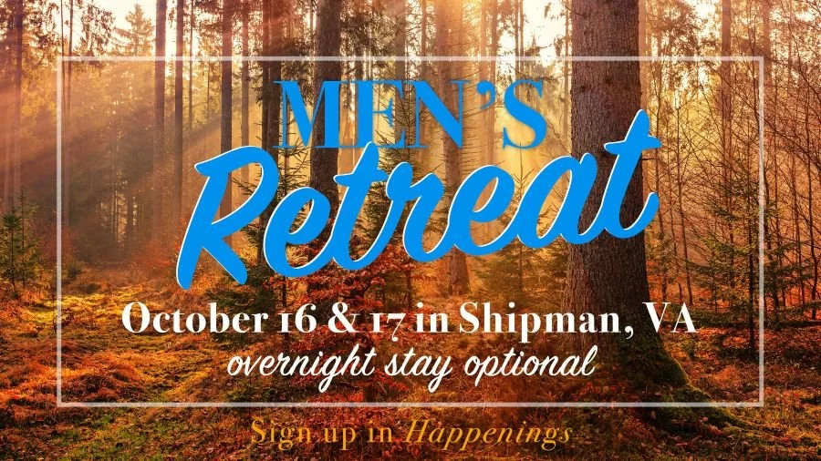 Men’s Fall Retreat