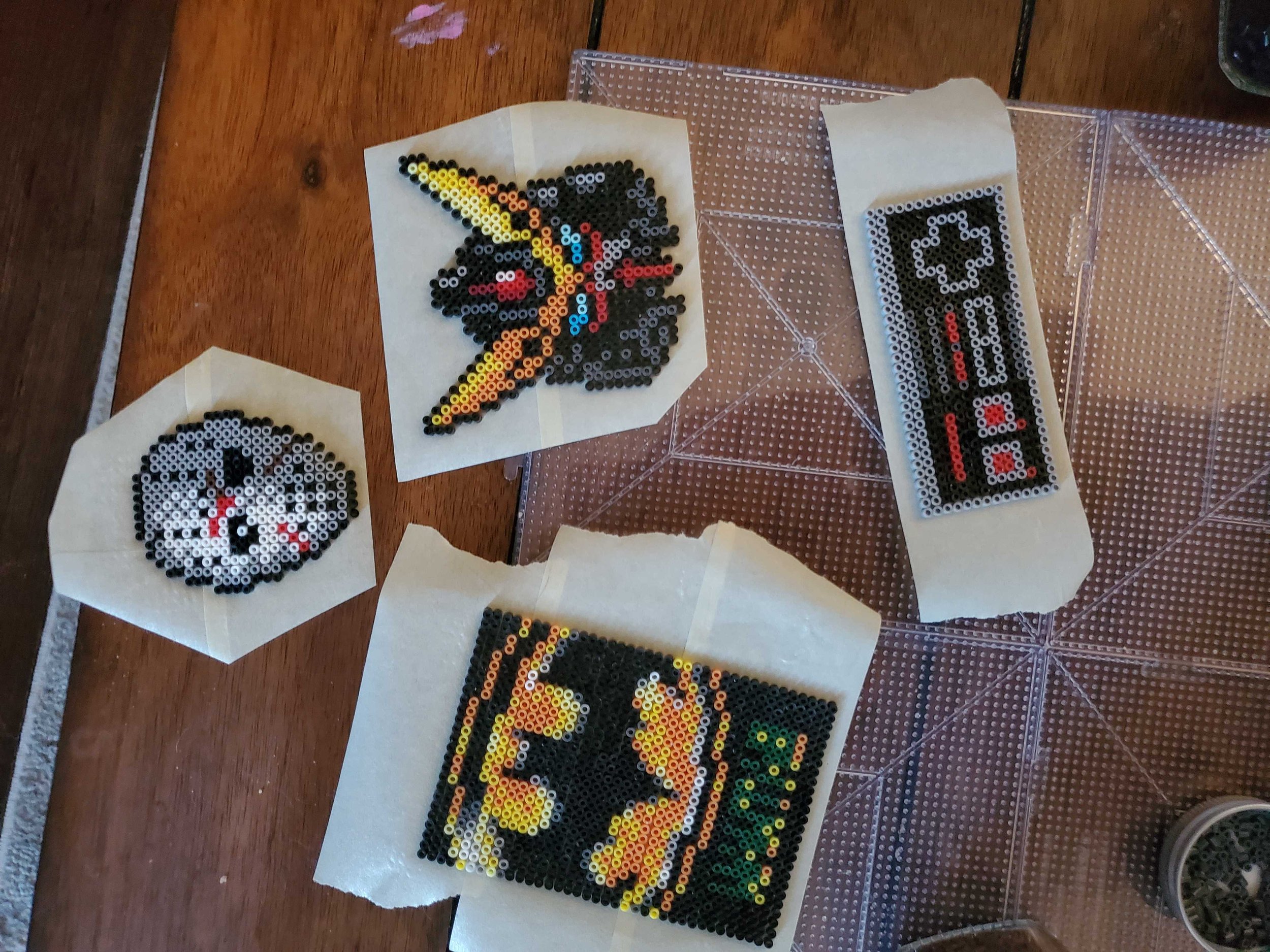 The Do's and Do not's of Perler beads on Tumblr: Stop over ironing