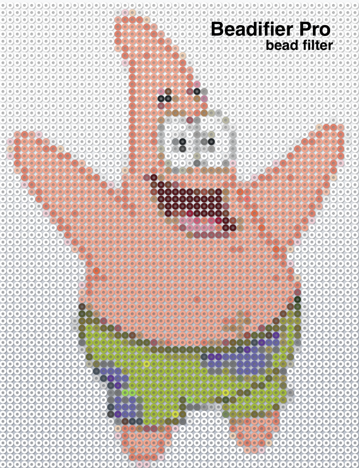 Pixel-Beads - Convert pictures into fuse bead patterns for free