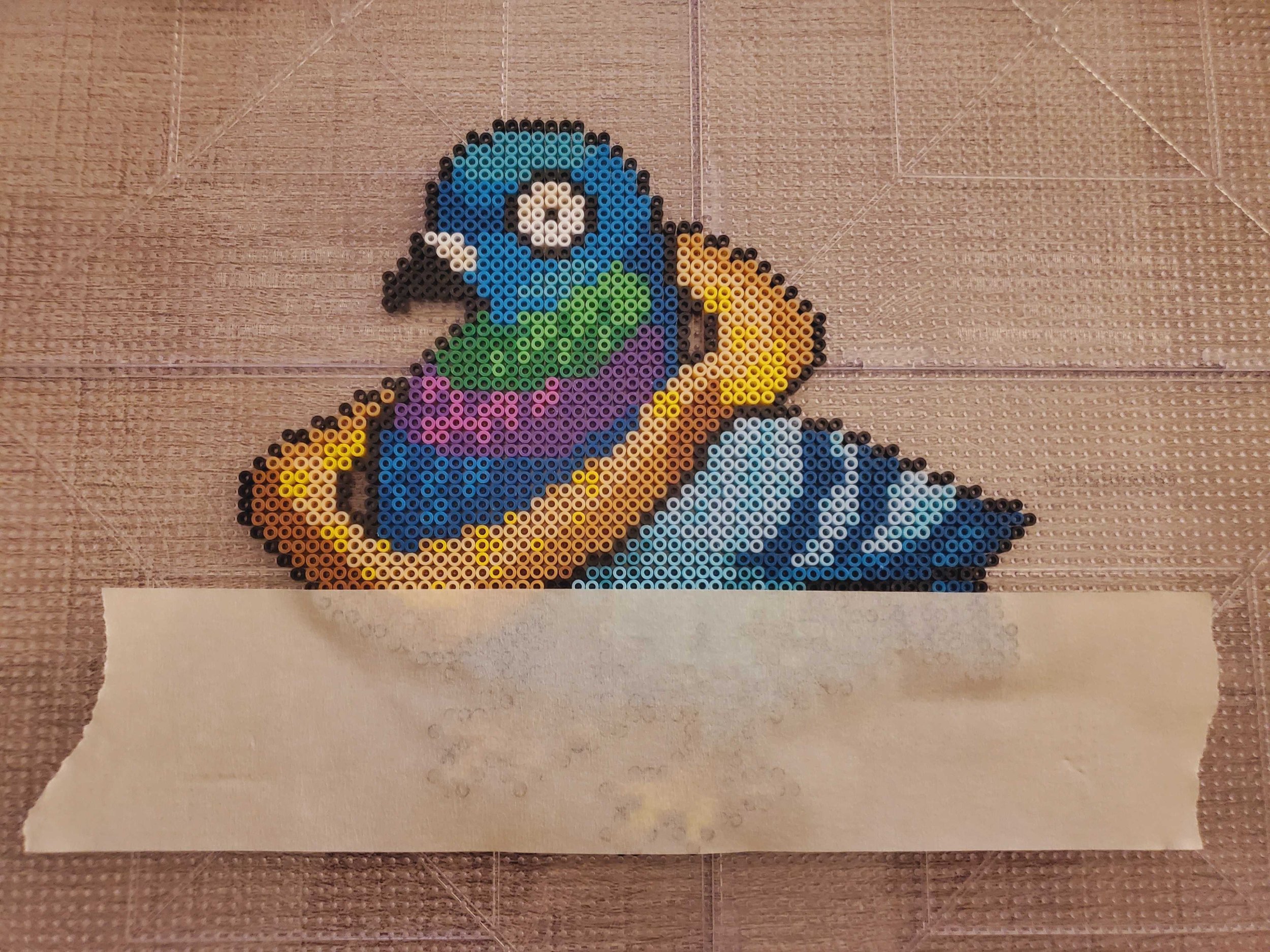 Don't ruin your pegboards, use the masking tape method : r/beadsprites