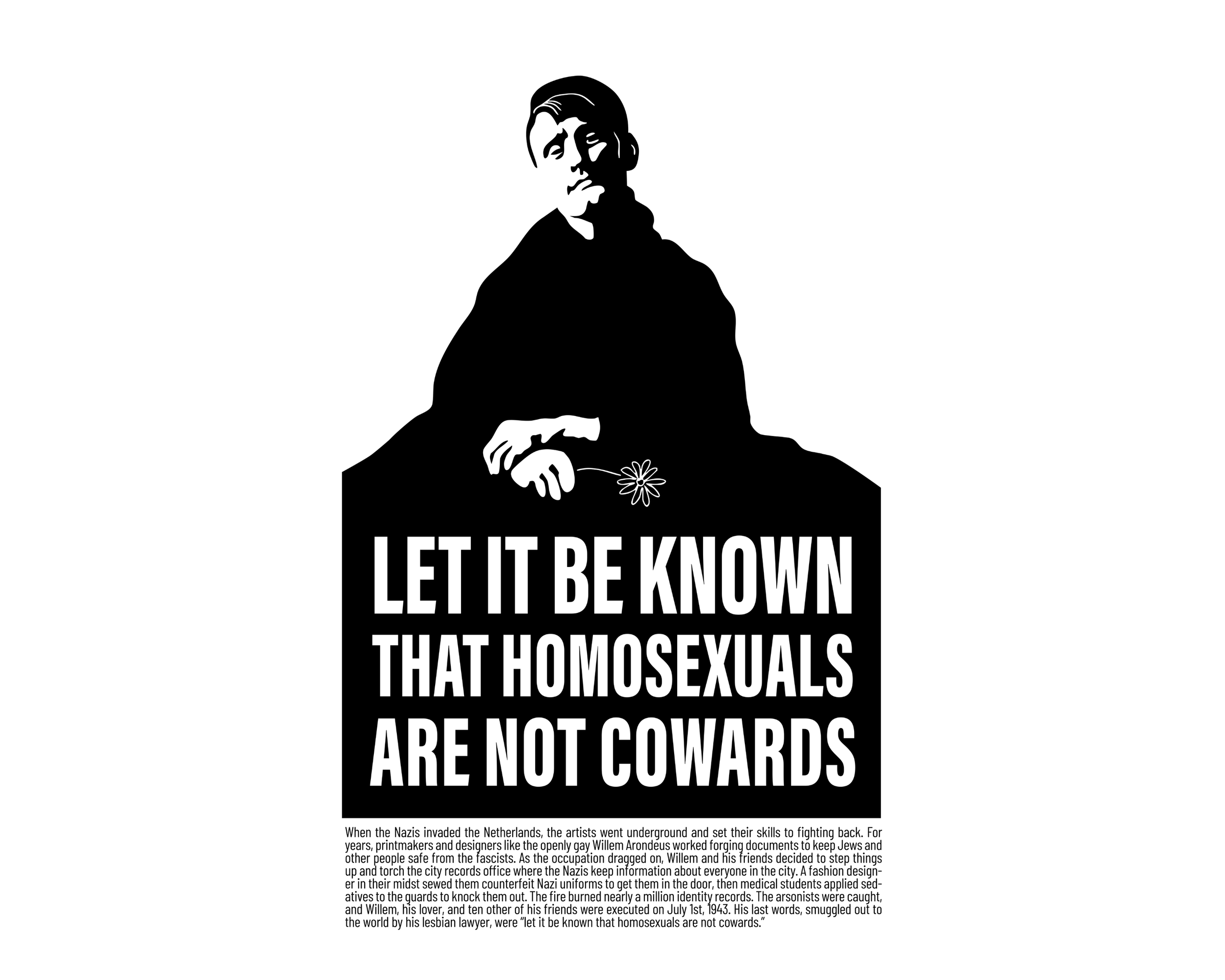 Willem Arondeus Poster