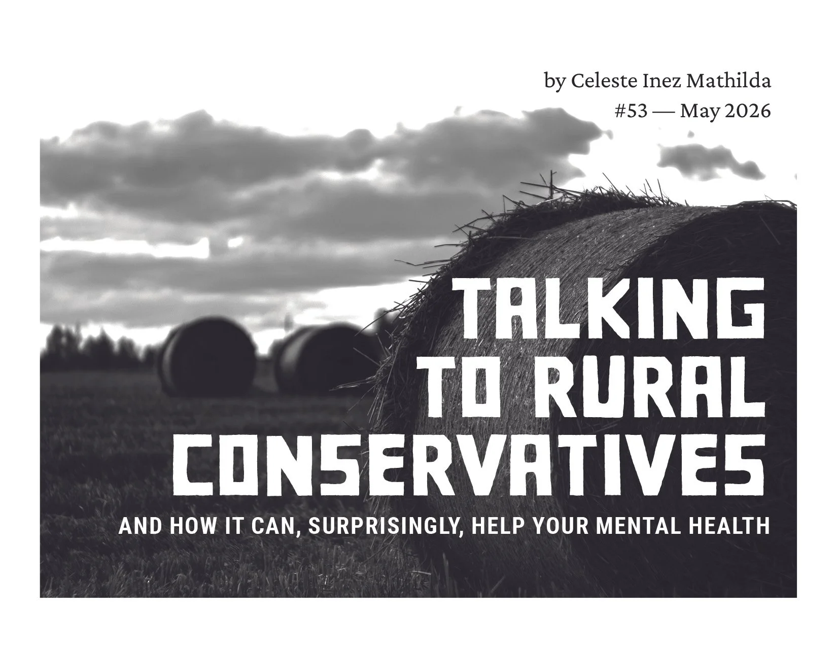 TALKING TO RURAL CONSERVATIVES