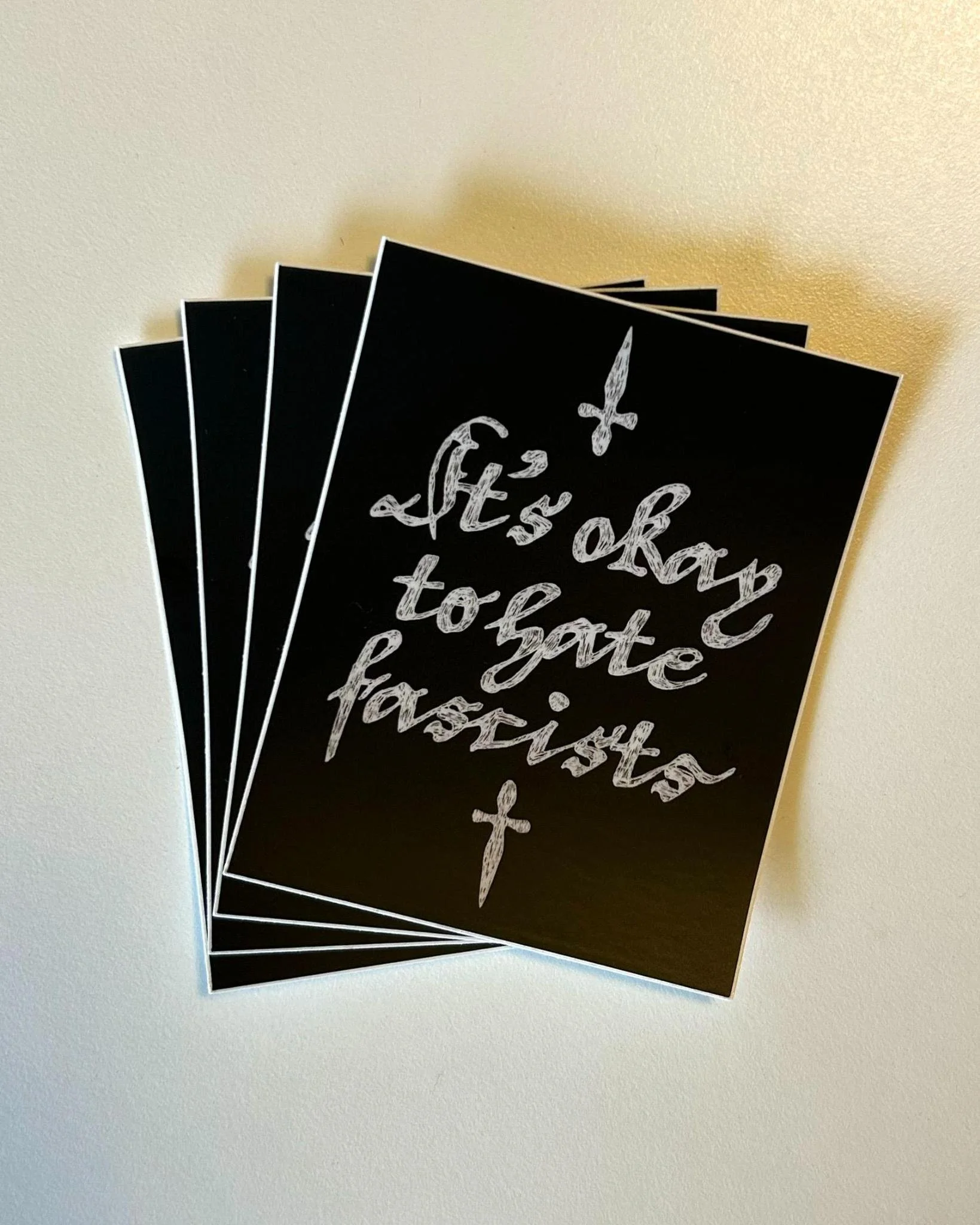 Hate fascists many stickers.jpeg