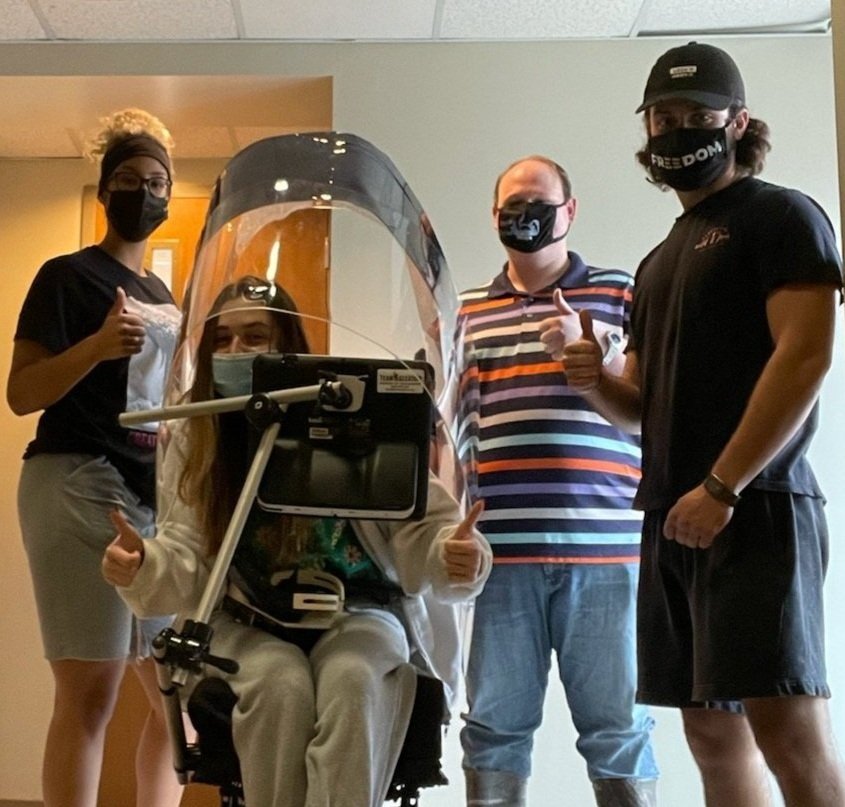 NovaShield - IR-Blocking Wheelchair Awning- Biomedical Engineering Team Design - Tulane University