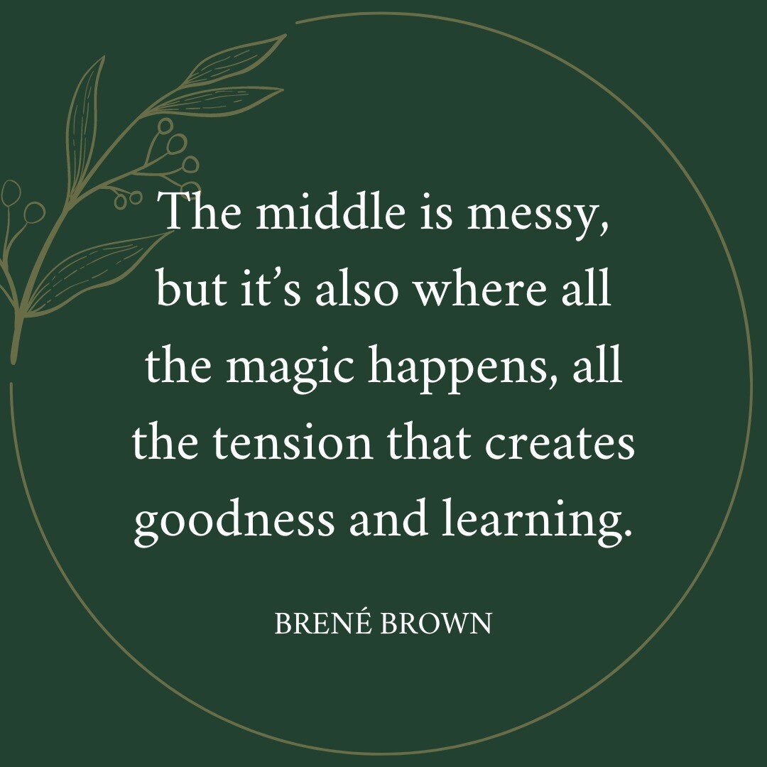 Messy middles are hard. But struggling or feeling lost means you&rsquo;re doing something right. That you and your characters are exactly where you need to be&mdash;dwelling in complexity and learning as you go. So keep going, however you can.
.
.
Re