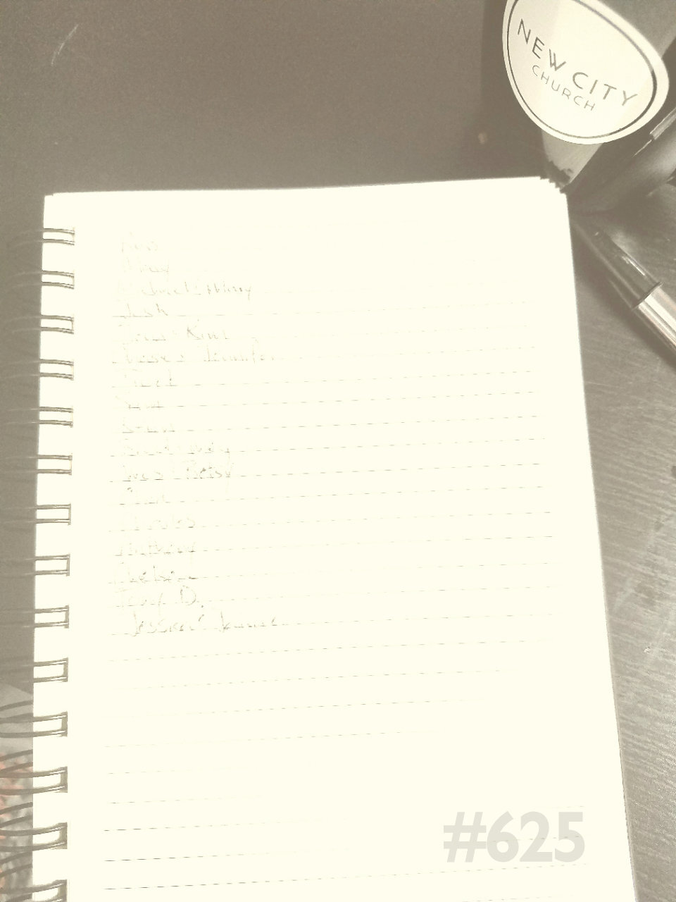 Stop Now and Make a List