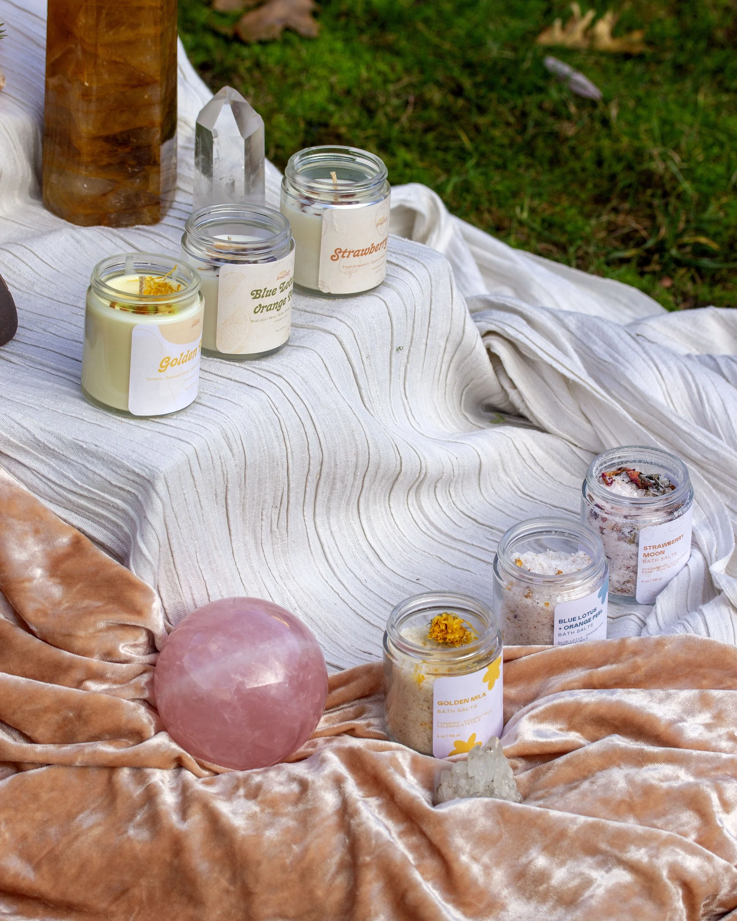 Full Candle + Bath Set