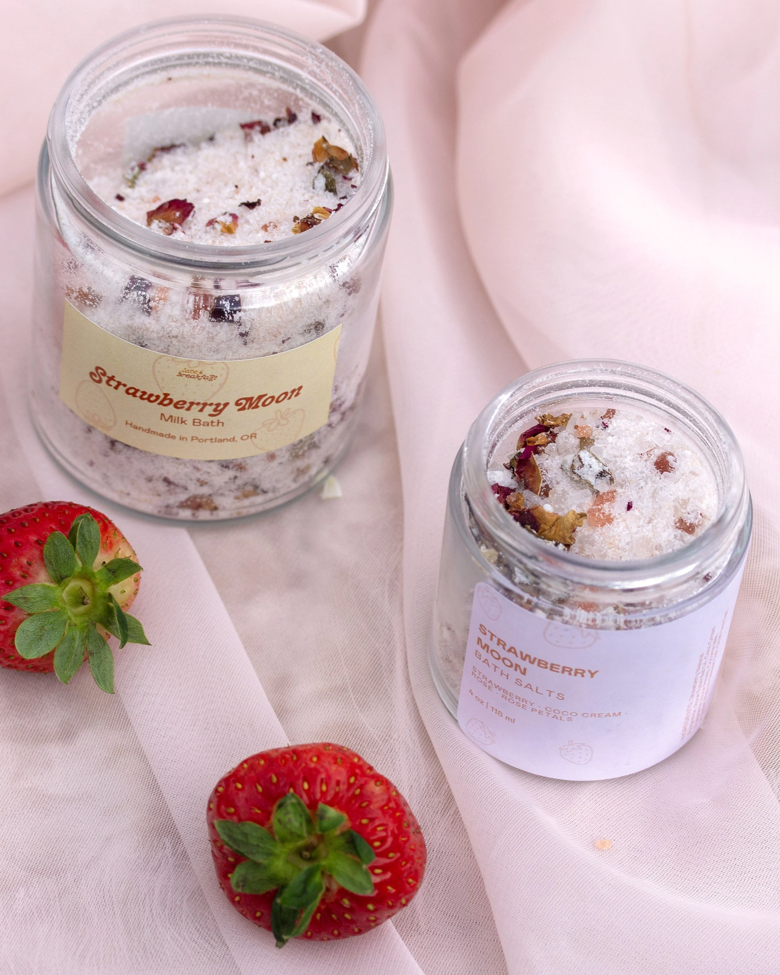 Strawberry Moon Bath Salts