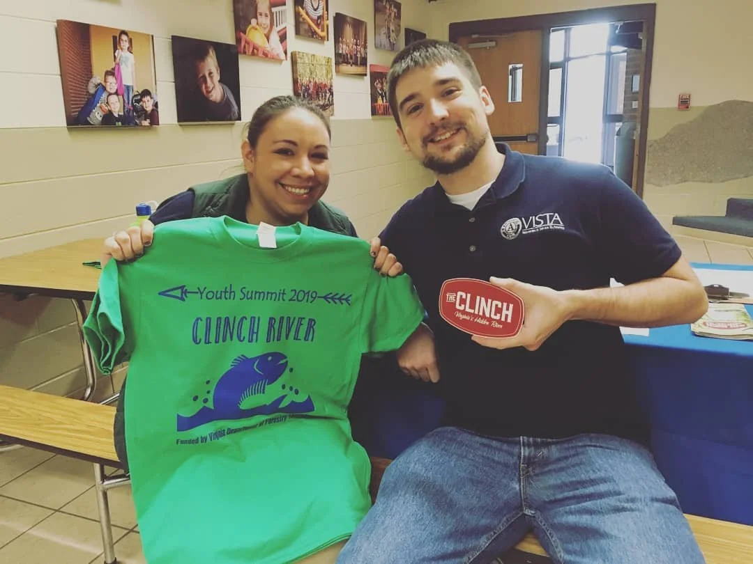 Taysha and AmeriCorps Vista Alumni Austin Counts 