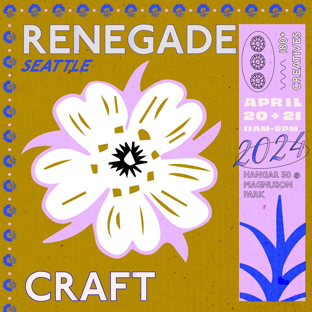 Get your retail therapy on!
Don&rsquo;t miss the spectacular Renegade Craft Spring Fair in Seattle next month!  SeaSoaked Skin will be placed near the middle at Booth 89, so you&rsquo;ve got to stop by if you&rsquo;re in town. @renegadecraft 
.
.
.
#