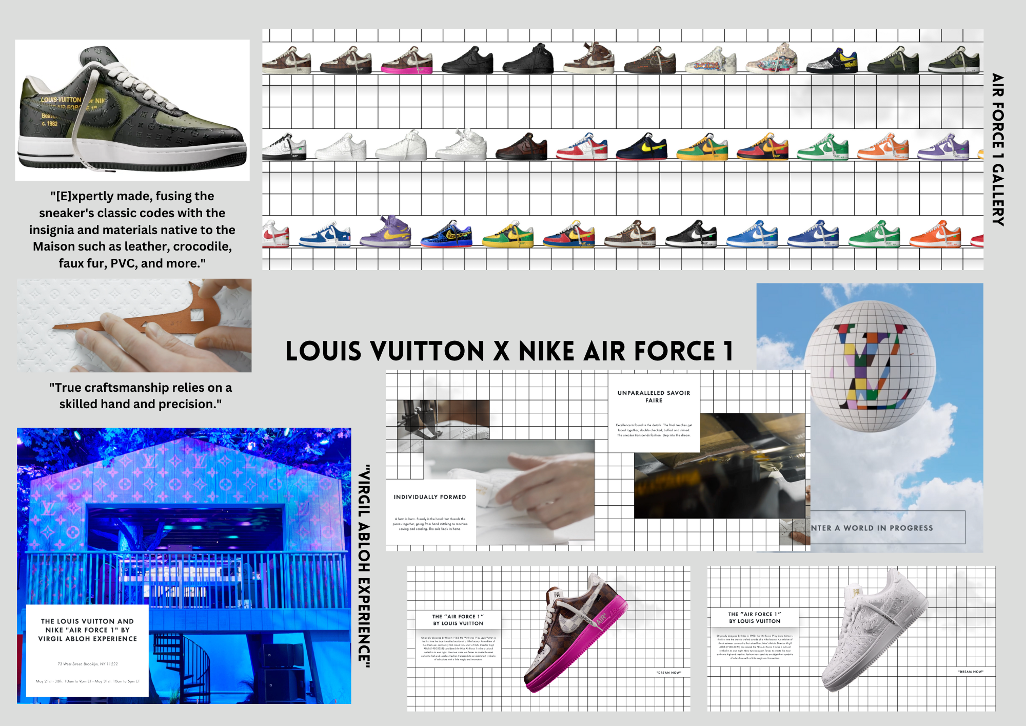 Louis Vuitton x Nike Air Force 1 — Cecilia Esquivel