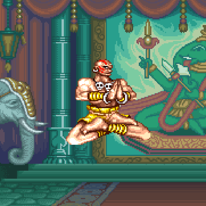 Did Dhalsim Get His Name from a Curry Restaurant in Osaka?