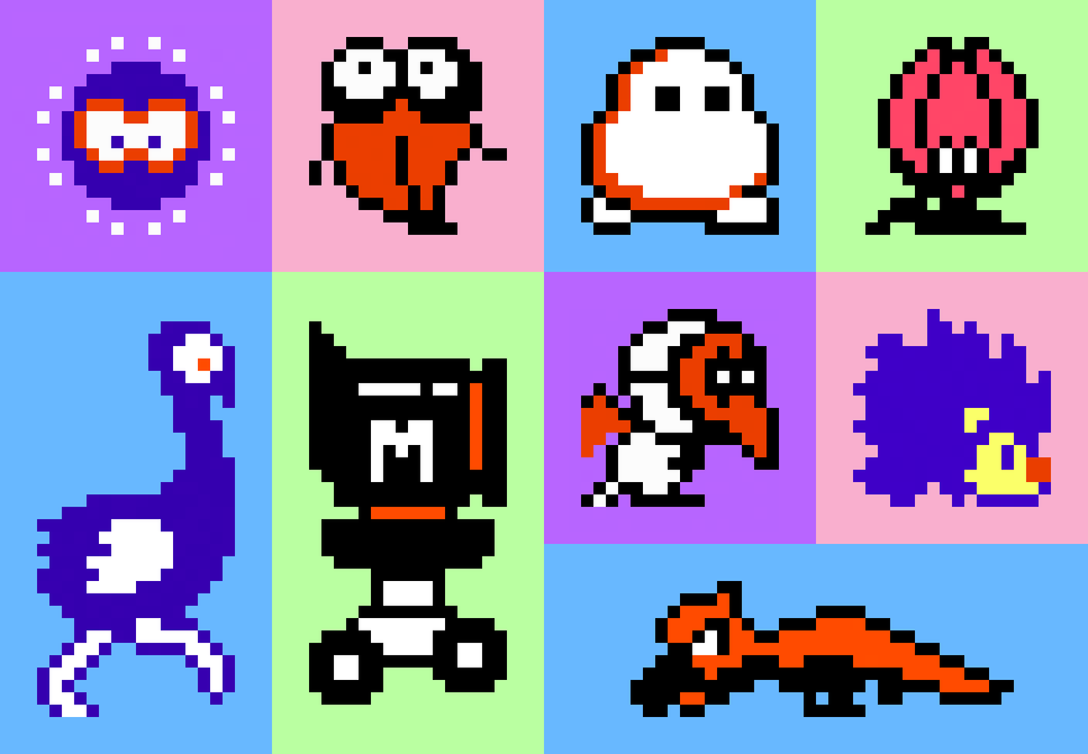 The Enemies of Super Mario Bros. 2 — Thrilling Tales of Old Video Games