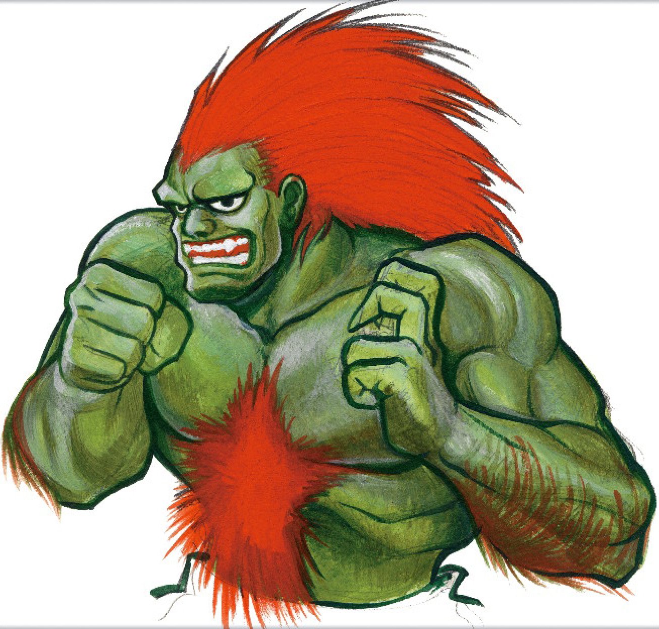 If His Name Is Blanka, Why Is He Green? — Thrilling Tales of Old Video Games