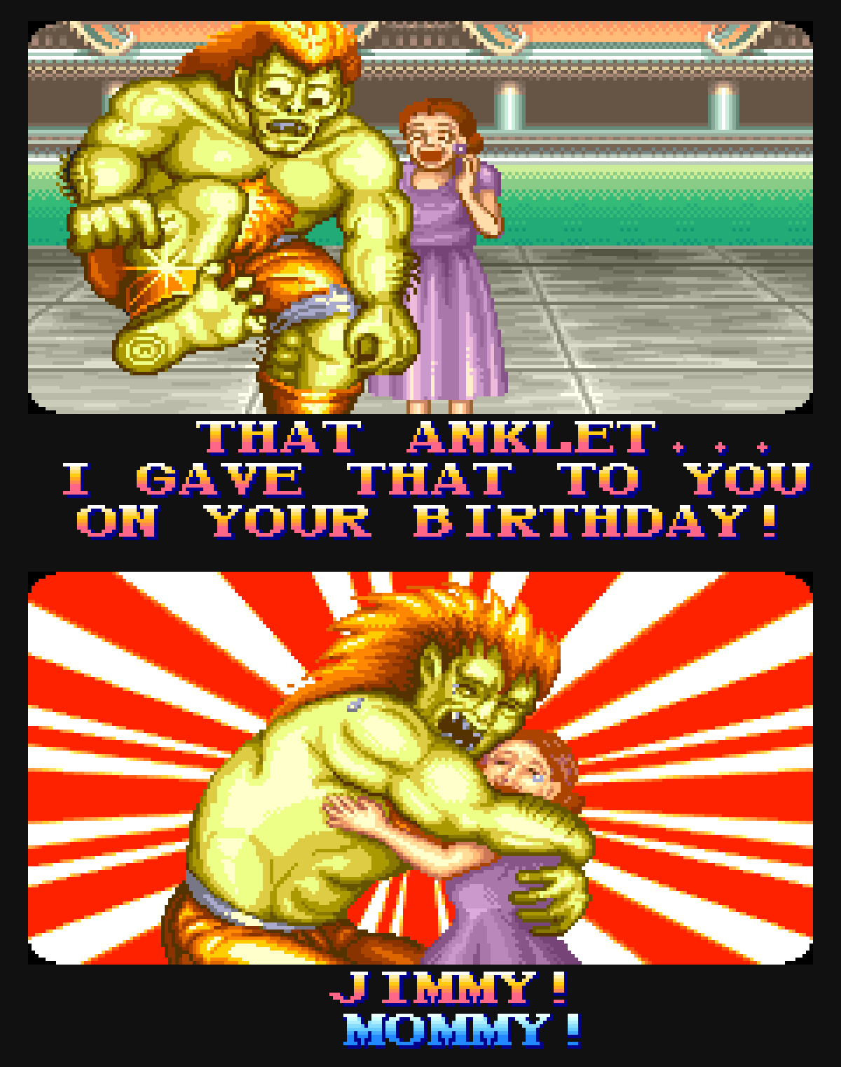 If His Name Is Blanka, Why Is He Green? — Thrilling Tales of Old Video Games