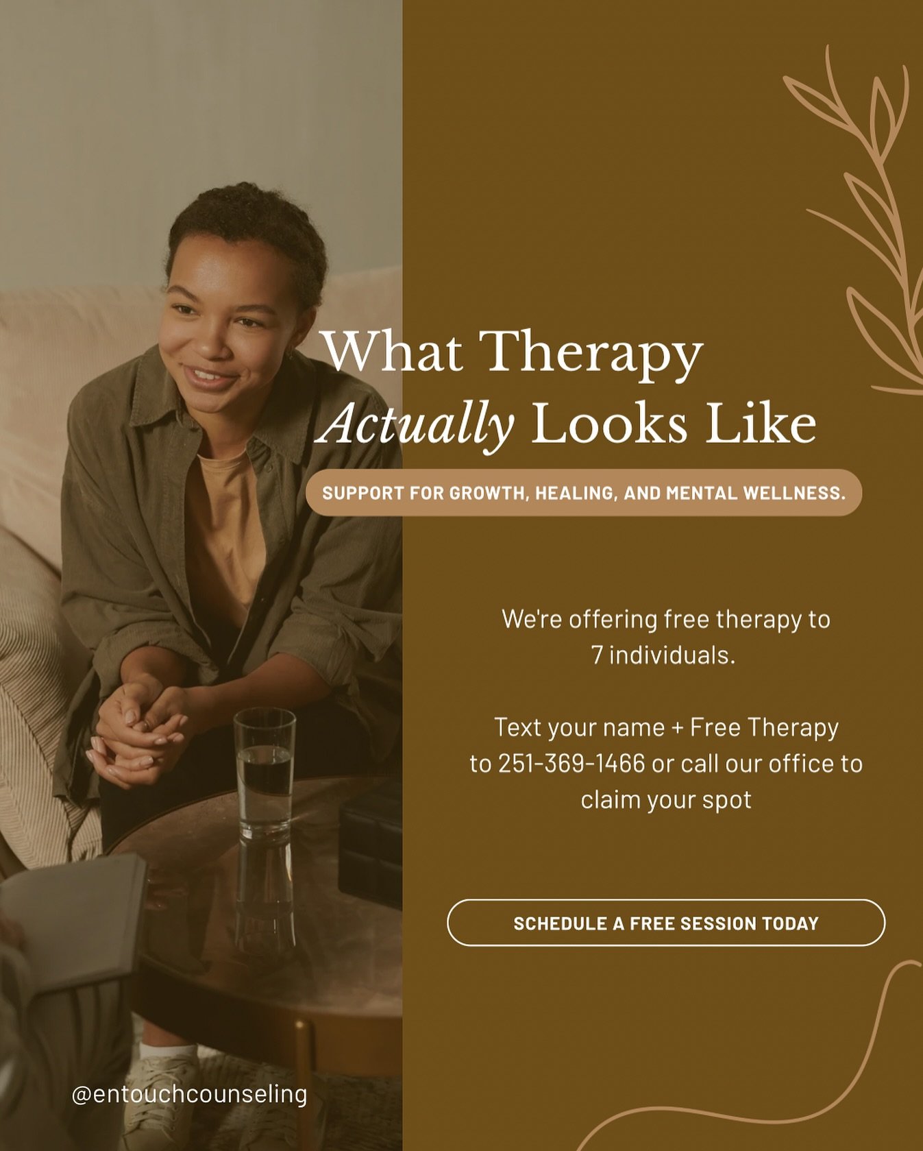 ✨Inspired by Healing | 7 Free Therapy Sessions✨

After watching Tyler Perry&rsquo;s Straws, I was deeply moved by how it spotlighted the emotional weight so many carry often in silence.

As a therapist, this reminded me why I do this work: to offer a