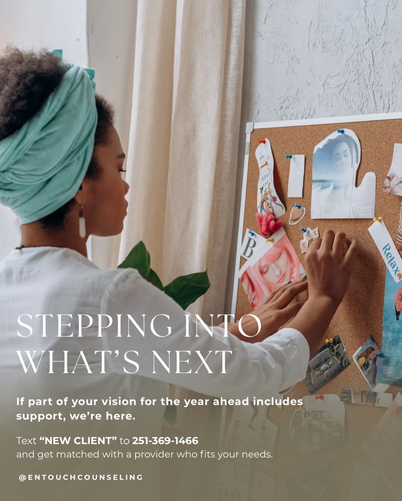 Vision boards aren&rsquo;t just about goals they&rsquo;re about clarity.

As you think about the year ahead, it&rsquo;s okay to slow down and get intentional about what you want more of, what you&rsquo;re ready to release, and what support might look